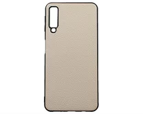 УДАЛИТЬЧехол Samsung A750F A7 2018 Экокожа (бежевый)