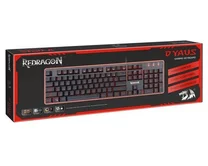 Клавиатура USB игровая Redragon Dyaus RU (черная)