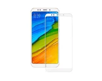 Защ. стекло Xiaomi Redmi 5 Plus Full белое