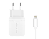 СЗУ-1USB Prime Line 1A+ кабель Lightning, 1.2м, белый
