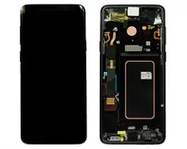 Дисплей Sams G965F S9 Plus в сборе черный (Service Pack 100%)