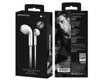 Наушники Borofone BM23 с микрофоном белые