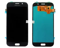 Дисплей Samsung A720F A7 (2017) + тач черный (OLED)