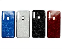 Чехол Samsung A920F A9 2018 Glass перламутр в ассортименте