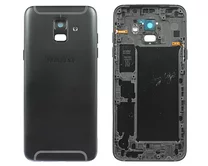 Задняя крышка Samsung A600F A6 (2018) черная 1кл