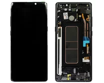 Дисплей Sams N950F Note 8 в сборе черный (Service Pack 100%)