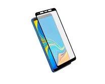 Защ. стекло Samsung A9 2018/A9s/A9 Star 3D Full черное