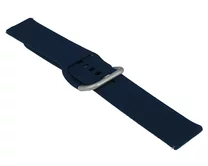 Ремешок Amazfit Bip/Amazfit GTS силиконовый темно-синий