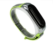 Ремешок Xiaomi Mi Band 3/4 Nelon loop зеленый