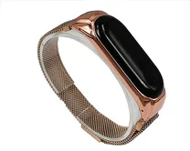 Ремешок Xiaomi Mi Band 3/4 Milanese Loop роз.золото #3