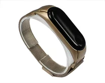 Ремешок Xiaomi Mi Band 3/4 Milanese Loop бледное золото #9