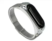 Ремешок Xiaomi Mi Band 3/4 Milanese Loop серебро #1