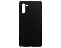 Чехол Samsung N970F Galaxy Note 10 Liquid Silicone FULL (черный)