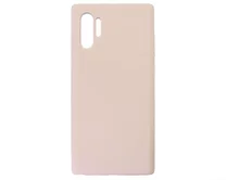 Чехол Samsung N975F Galaxy Note 10+ Liquid Silicone FULL (роз песок)