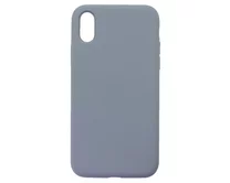 УДАЛИТЬЧехол iPhone X/XS Liquid Silicone FULL (лаванда)