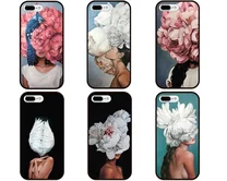 Чехол iPhone 5/5S KSTATI Glass Flower Head