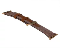Ремешок Watch Series 38mm/40mm/41mm  New Canvas кожа розовый