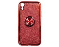 Чехол iPhone XR Shine&Ring (красный)