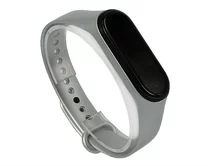 Ремешок Xiaomi Mi Band 3/4 силикон NEW серый