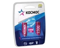 Аккумулятор AA Космос HR06 2-BL 2300mAh (1упак)
