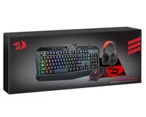 Игровой набор 4в1 Redragon S101-BA (черный)