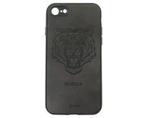 УДАЛИТЬЧехол iPhone 7/8/SE 2020 KSTATI Тиснение (рык тигра)