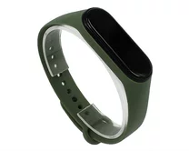 Ремешок Xiaomi Mi Band 3/4 силиконовый хаки #9