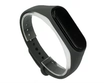 Ремешок Xiaomi Mi Band 3/4 силиконовый темно-серый #11