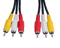 Perfeo кабель соединительный 3xRCA-3xRCA, 2м
