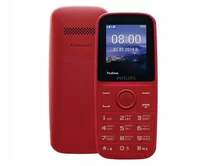 Телефон Philips Xenium E109, красный