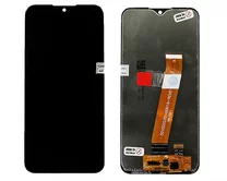 Дисплей Samsung M015F M01+ тач черный (широкий коннектор) (Оригинал OEM)