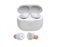 Bluetooth стереогарнитура JBL T120 TWS белая