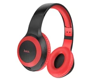 Наушники с Bluetooth Hoco W29 + с микрофоном красные