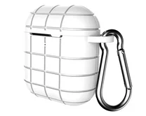 Чехол AirPods 1/2 Cube (белый)