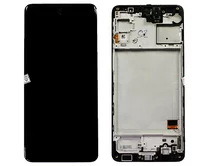Дисплей Samsung M317F M31S в сборе черный (Service Pack 100%)