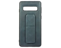Чехол Samsung G973F S10 YASHI с держателем (синий)