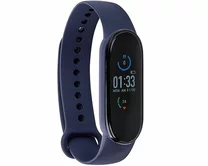 Ремешок Xiaomi Mi Band 5 силиконовый темно-синий #1