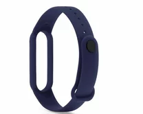 Ремешок Xiaomi Mi Band 5 силиконовый темно-синий #1