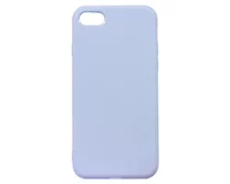 Чехол iPhone 7/8/SE 2020 TPU Matte 2.0mm (лиловый)