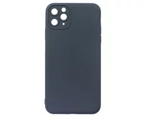 Чехол iPhone 11 Pro Max TPU Matte 2.0mm (темно-синий)