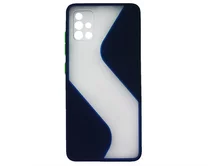 УДАЛИТЬЧехол Samsung A51 ZigZag (синий)