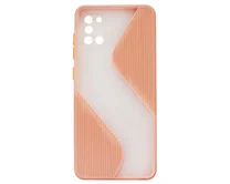 Чехол Samsung A31 ZigZag (персик)