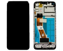 Дисплей Samsung A115F A11 в сборе черный (Service Pack 100%)