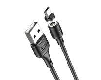 Кабель Hoco X52 magnetic micro - USB черный, 1м