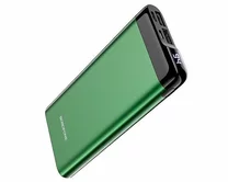 Внешний АКБ 10000 mAh Borofone BJ10 Golden Armor темно-зеленый