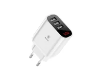 СЗУ-3USB Baseus Mirror Lake 3,4A белый