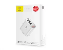СЗУ-3USB Baseus Mirror Lake 3,4A белый