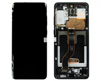 Дисплей Samsung G985F S20 Plus в сборе черный (Оригинал 100%/CG)