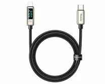 Кабель McDodo CA-8811 LED Type-C - Lightning PD серебро 1,2м