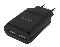 СЗУ-2USB Borofone BA8A, 2.1A черный